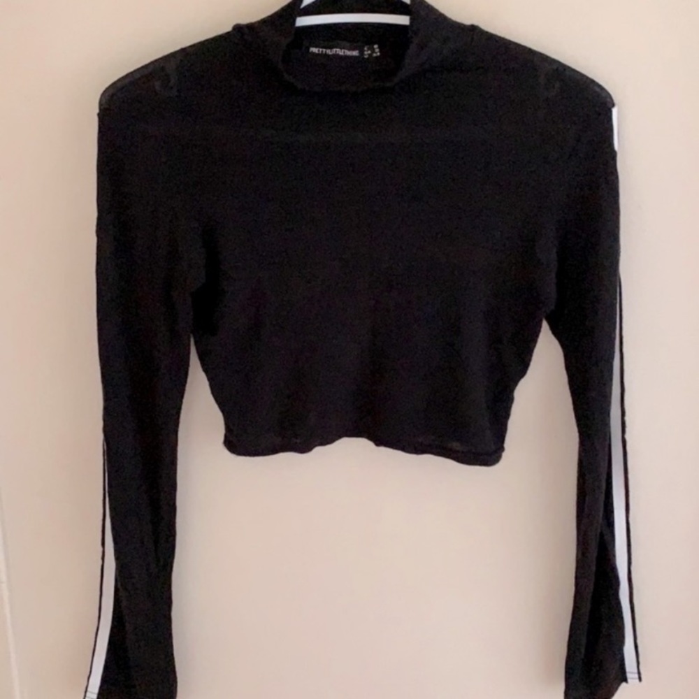 PrettyLittleThing Mock Neck Top